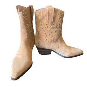 Rebecca Minkoff Studded Short Cowboy Boots